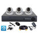 Комплект видеонаблюдения AHD 5Мп KIT-A503HDV 3 камеры, антивандальный - Комплект видеонаблюдения AHD 5Мп KIT-A503HDV 3 камеры, антивандальный