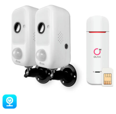 Комплект видеонаблюдения 4G Ps-Link KIT-WPS202-4G 