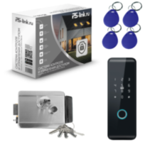 Система СКУД KIT-H102-CH / сканер отпечатков / эл. механический замок / RFID, WIFI