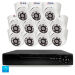 Комплект видеонаблюдения AHD 5Мп KIT-A511HD 11 камер для помещения, ночная съемка, датчик движения - Комплект видеонаблюдения AHD 5Мп KIT-A511HD 11 камер для помещения, ночная съемка, датчик движения