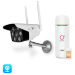 Комплект видеонаблюдения 4G 3Мп KIT-XMC301-4G для улицы, микрофон, динамик, LED-подсветка, слот microSD, приложение - Комплект видеонаблюдения 4G 3Мп KIT-XMC301-4G для улицы, микрофон, динамик, LED-подсветка, слот microSD, приложение