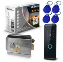 Система СКУД KIT-H102-SSM / сканер отпечатков / эл. механический замок / RFID, WIFI