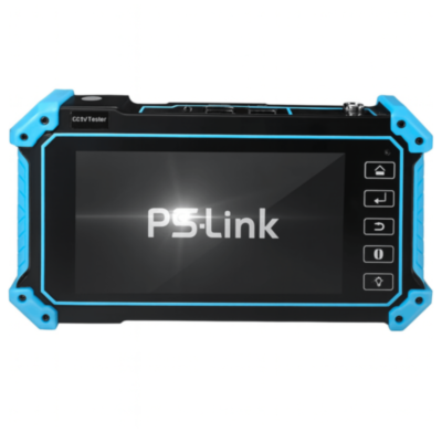 Монитор тестер для систем видеонаблюдения PS-MN-T500 для IP и AHD камер Монитор-тестер  PS-MN-T500 — это профессиональное диагностическое устройство, разработанное для настройки и проверки камер видеонаблюдения прямо на месте установки.