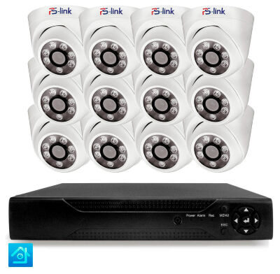 Комплект видеонаблюдения AHD 5Мп KIT-A512HD 12 камер для помещения, ночная съемка, датчик движения Комплект аналогового видеонаблюдения KIT-A512HD представляет собой профессиональное решение повышенной четкости для построения систем безопасности на крупных объектах с большим количеством помещений или протяженной территорией - в гостиницах, офисных и торговых центрах, складских комплексах, учебных заведениях и многоквартирных домах.