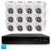 Комплект видеонаблюдения AHD 5Мп KIT-A512HD 12 камер для помещения, ночная съемка, датчик движения - Комплект видеонаблюдения AHD 5Мп KIT-A512HD 12 камер для помещения, ночная съемка, датчик движения