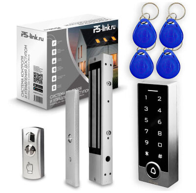 Комплект СКУД KIT-TB2EM-WP-350 эл. магнитный замок 350кг, сенсорная панель, RFID СКУД KIT-TB2EM-WP-350 — готовое профессиональное решение для надёжного контроля доступа с защитой от внешних воздействий, идеально подходящее для открытых фасадов, промышленных зон, складов, бизнес-центров и торговых комплексов.