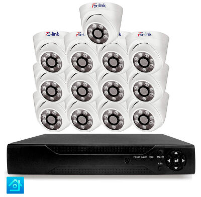 Комплект видеонаблюдения AHD 5Мп KIT-A513HD 13 камер для помещения, ночная съемка, датчик движения Комплект аналогового видеонаблюдения KIT-A513HD представляет собой профессиональное решение повышенной четкости для построения систем безопасности на крупных объектах с большим количеством помещений или протяженной территорией - в гостиницах, офисных и торговых центрах, складских комплексах, учебных заведениях и многоквартирных домах.