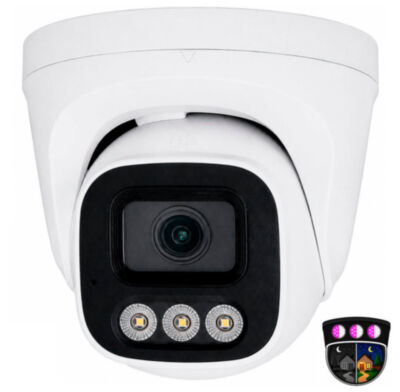 Камера видеонаблюдения IP 4Мп IP304, цифровая для помещения, ИК-подсветка, LED-подсветка, пластиковый корпус, без микрофона Купольная IP-камера  PS-IP304 — современное решение для построения надежной системы видеонаблюдения внутри помещений с разрешением 4 Мп (2560x1440).