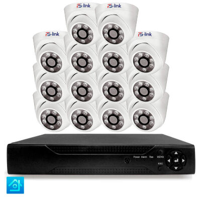 Комплект видеонаблюдения AHD 5Мп KIT-A514HD 14 камер для помещения, ночная съемка, датчик движения Комплект аналогового видеонаблюдения KIT-A514HD представляет собой профессиональное решение повышенной четкости для построения систем безопасности на крупных объектах с большим количеством помещений или протяженной территорией - в гостиницах, офисных и торговых центрах, складских комплексах, учебных заведениях и многоквартирных домах.