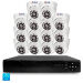 Комплект видеонаблюдения AHD 5Мп KIT-A514HD 14 камер для помещения, ночная съемка, датчик движения - Комплект видеонаблюдения AHD 5Мп KIT-A514HD 14 камер для помещения, ночная съемка, датчик движения