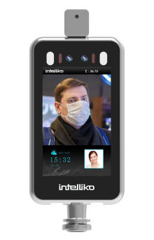 Панель управления с контролем температуры и распознаванием лиц Intelliko INT-VXDMC10-Q02