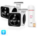 Комплект видеонаблюдения 4G 3Мп KIT-XMK302-4G 2 камеры, микрофон, динамик, LED-подсветка, слот microSD, объектив FishEye, удаленный просмотр - Комплект видеонаблюдения 4G 3Мп KIT-XMK302-4G 2 камеры, микрофон, динамик, LED-подсветка, слот microSD, объектив FishEye, удаленный просмотр
