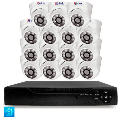 Комплект видеонаблюдения AHD 5Мп KIT-A515HD 15 камер для помещения, ночная съемка, датчик движения Комплект аналогового видеонаблюдения KIT-A515HD представляет собой профессиональное решение повышенной четкости для построения систем безопасности на крупных объектах с большим количеством помещений или протяженной территорией - в гостиницах, офисных и торговых центрах, складских комплексах, учебных заведениях и многоквартирных домах.