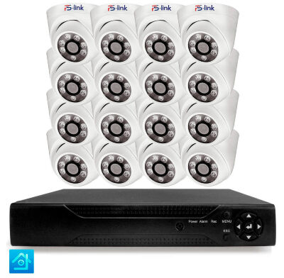 Комплект видеонаблюдения AHD 5Мп KIT-A516HD 16 камер для помещения, ночная съемка, датчик движения Комплект аналогового видеонаблюдения KIT-A516HD представляет собой профессиональное решение повышенной четкости для построения систем безопасности на крупных объектах с большим количеством помещений или протяженной территорией - в гостиницах, офисных и торговых центрах, складских комплексах, учебных заведениях и многоквартирных домах.