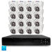 Комплект видеонаблюдения AHD 5Мп KIT-A516HD 16 камер для помещения, ночная съемка, датчик движения - Комплект видеонаблюдения AHD 5Мп KIT-A516HD 16 камер для помещения, ночная съемка, датчик движения