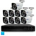 Комплект видеонаблюдения AHD 5Мп KIT-C509HD 9 камер для улицы, ночная съемка, датчик движения - Комплект видеонаблюдения AHD 5Мп KIT-C509HD 9 камер для улицы, ночная съемка, датчик движения