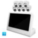 Комплект видеонаблюдения IP Ps-Link KIT-A507IP-POE-LCD / 5Мп / 7 камер / монитор - Комплект видеонаблюдения IP Ps-Link KIT-A507IP-POE-LCD / 5Мп / 7 камер / монитор