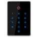 Система СКУД KIT-T12MF-SS на 1 дверь, сенсорная панель с RFID Mifare, никелевый замок, НЗ тип - Система СКУД KIT-T12MF-SS на 1 дверь, сенсорная панель с RFID Mifare, никелевый замок, НЗ тип