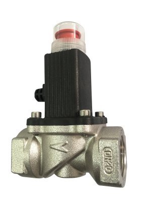 Клапан газовый Кенарь GV-80 1/2&quot;(DN15) электромагнитный отсекатель Перекрывающий подачу газа, предназначены для безопасного использования бытовых газовых приборов в совместной работе с сигнализатором газа.