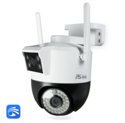 Камера видеонаблюдения WIFI 2Мп Ps-Link PS-WPG20 / 2 объектива / LED / поворотная 