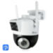 Камера видеонаблюдения WIFI 2Мп Ps-Link PS-WPG20 / 2 объектива / LED / поворотная - Камера видеонаблюдения WIFI 2Мп Ps-Link PS-WPG20 / 2 объектива / LED / поворотная