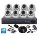 Комплект видеонаблюдения AHD 5Мп KIT-A508HDV 8 камер, антивандальный - Комплект видеонаблюдения AHD 5Мп KIT-A508HDV 8 камер, антивандальный
