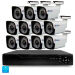 Комплект видеонаблюдения AHD 5Мп KIT-C511HD 11 камер для улицы, ночная съемка, датчик движения - Комплект видеонаблюдения AHD 5Мп KIT-C511HD 11 камер для улицы, ночная съемка, датчик движения