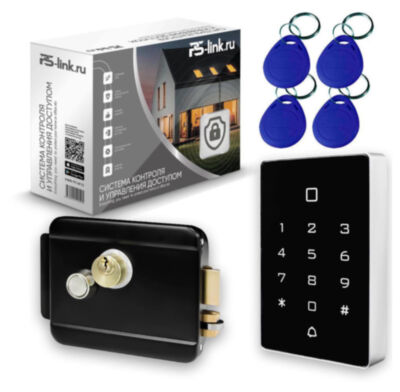 Система СКУД KIT-T12EM-B на 1 дверь, сенсорная панель с RFID EM-Marine, замок черный, НЗ тип Комплект системы контроля доступа (СКУД) KIT-T12EM-B — это готовое решение для обеспечения безопасности в офисах, складских помещениях, жилых зданиях или образовательных учреждениях, объединяющее все необходимые компоненты для эффективной работы.