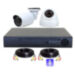 Комплект видеонаблюдения AHD 5Мп PST K02BFM 2 камеры 1 микрофон - Комплект видеонаблюдения AHD 5Мп PST K02BFM 2 камеры 1 микрофон