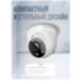 Купольная камера видеонаблюдения IP PST IP305PM матрица 5Мп с POE питанием и микрофон - Купольная камера видеонаблюдения IP PST IP305PM матрица 5Мп с POE питанием и микрофон