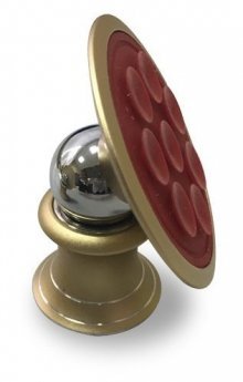 Беспроводное зарядное устройство Qi с присоской для телефона красный Sapsan S-2  (BC-1 iPhone)