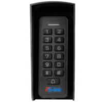 Козырёк для панели доступа PS-K33EM черный, PETG пластик, защита от дождя и пыли