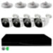Комплект видеонаблюдения IP 2Мп KIT-C204POE-YE облако IPEye, четыре уличные камеры - Комплект видеонаблюдения IP 2Мп KIT-C204POE-YE облако IPEye, четыре уличные камеры