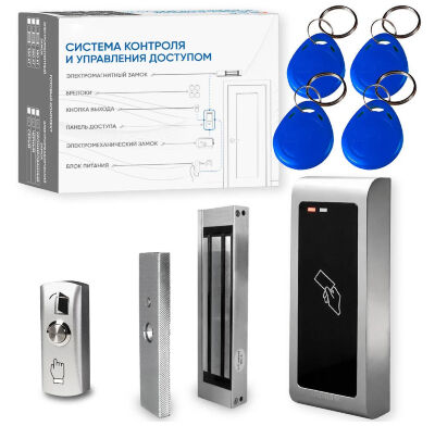 Комплект СКУД Undino KIT-CR301EM-180 эл. магнитный замок 180кг, RFID, память 10000 Готовый комплект СКУД Undino KIT-CR301EM-180 — это надёжное и функциональное решение для организации автономного контроля доступа с расширенным журналированием событий, упрощённым управлением и оптимальным запиранием для лёгких и средних дверей.
