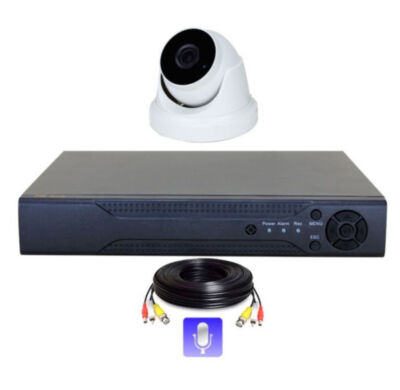 Комплект видеонаблюдения AHD 8Мп PST K01AXM 1 камера для помещения 1 микрофон Технические характеристики
Регистратор
Видео
Сжатие видео: H.264, H.265
Формат записи: 1080P, 4K
Частота кадров: 1080P-25fps, 4K-13fps
Видео вход: 4 шт. BNC
Видео выход:&nbsp;VGA, HDMI
Аудио
Аудио вход: 4-канала RCA
Аудио выход: 1-канал
Запись и проигрывание
Режим записи: Ручной режим, по детектору движения, по расписанию
Проигрывание: Воспроизведение 4-х каналов
Хранение записей: Жесткий диск формата 3.5" SATA
Режим резервного копирования: Сеть, USB накопитель
Дополнительные порты:
Сетевой порт: RJ45 10Мб / 100Мб
Порт управления PTZ : RS-485
Порт USB : 2 х USB 2.0
Порт HDD : 1 x HDD SATA до 6000 Гб формат 3.5"
Другое:
Электропитание: Внешний источник питания DC 12В / 2A
Рабочая температура: -10 С....+55 С
Рабочая влажность: 10%-90%
Видеокамера купольная (для помещений)
Матрица: 1/3 "CMOS 5Мп
Разрешение: 2595*1944px
ИК-подсветка: 12 IR LED светодиодов
Дальность ИК-подсветки: До 20 метров
Объектив: 3.6 мм
Микрофон: нет
Светочувствительность :&nbsp;0 Лк при вкл. ИК подсветке
Микрофон
Матрица: 1/3 "CMOS 5Мп
Разрешение: 2595*1944px
ИК-подсветка: 12 IR LED светодиодов
Дальность ИК-подсветки: До 20 метров
Объектив: 3.6 мм
Микрофон: нет
Светочувствительность :&nbsp;0 Лк при вкл. ИК подсветке