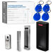 Комплект СКУД Undino KIT-CR101MF-180 эл. магнитный замок 180кг, RFID, память 2000 - Комплект СКУД Undino KIT-CR101MF-180 эл. магнитный замок 180кг, RFID, память 2000