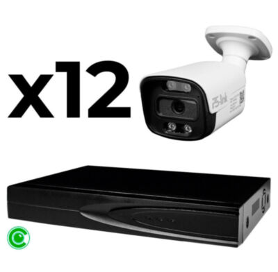 Комплект видеонаблюдения IP 8Мп KIT-C812IP-ST 12 камер для улицы, умная аналитика, детекция человека, детекция автомобиля, область вторжения Флагманский комплект IP-видеонаблюдения  KIT-C812IP-ST - это профессиональное решение для тотальной защиты крупных объектов с бескомпромиссными требованиями к качеству изображения и интеллектуальной аналитике: промышленных объектов, режимных территорий, логистических центров, аэропортов, стадионов и других объектов повышенной ответственности.