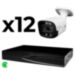 Комплект видеонаблюдения IP 8Мп KIT-C812IP-ST 12 камер для улицы, умная аналитика, детекция человека, детекция автомобиля, область вторжения - Комплект видеонаблюдения IP 8Мп KIT-C812IP-ST 12 камер для улицы, умная аналитика, детекция человека, детекция автомобиля, область вторжения