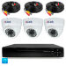 Комплект видеонаблюдения AHD 8Мп KIT-A803HD 3 камеры для помещения, ночная съемка, датчик движения - Комплект видеонаблюдения AHD 8Мп KIT-A803HD 3 камеры для помещения, ночная съемка, датчик движения