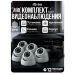 Комплект видеонаблюдения AHD 8Мп KIT-A805HD 5 камер для помещения, ночная съемка, датчик движения - Комплект видеонаблюдения AHD 8Мп KIT-A805HD 5 камер для помещения, ночная съемка, датчик движения