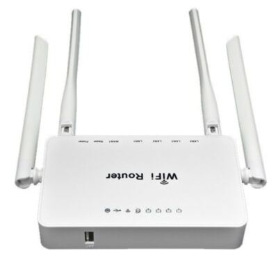 Беспроводной wifi роутер WE1626 c поддержкой usb модемов Полная поддержка устройств стандарта 802.11/ b / g / n
Одновременная поддержка подключенных на частотах 2,4 ГГц (до 300 Мбит / с)
1xWAN + 4xLAN + 1xUSB2.0
Поддержка различных видов подключений к сетям WAN в режиме маршрутизатора: точки доступа DHCP, поддержка статических IP-адресов, PPPoE, L2TP, PPTP, двойной доступ (PPPoE / PPTP / L2TP для России), WISP.
Несколько режимов беспроводной работы: Точка доступа (АР), Повторитель, Клиент.
Поддержка Multi-SSID с созданием отдельных дополнительных сетей для гостей и друзей.
Порт USB2.0 поддерживает режимы FTP-сервера
USB порт поддерживает подключение 3G / 4G / LTE модемов.
4 антенны чувствительности 5 дБи с высоким коэффициентом роста.
WPS
Контроль доступа в Интернет: фильтрация IP-адресов, фильтрация MAC-адресов, фильтрация доменов в зависимости от времени.
Порты Ethernet: IEEE 802.3 10Base-T, IEEE 802.3u 100Base-TX
Быстрая настройка через WEB
Поддержка IPv4/IPv6 и TR-069
Сертификация: FCC, CE, EAC