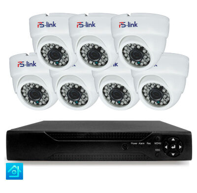 Комплект видеонаблюдения AHD 8Мп KIT-A807HD 7 камер для помещения, ночная съемка, датчик движения Комплект премиального AHD-видеонаблюдения KIT-A807HD - это современное интеллектуальное решение для объектов, где требуется максимальная детализация изображения и профессиональная видеоаналитика: банков, ювелирных магазинов, кассовых зон супермаркетов, переговорных комнат, бизнес-центров и других помещений, где критически важно видеть лица посетителей, документы, денежные купюры и мелкие предметы с безупречной четкостью.