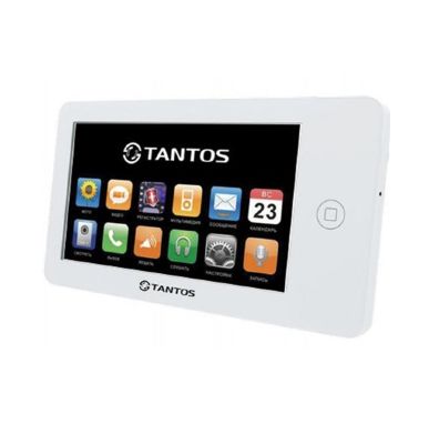 Видеодомофон Tantos Neo Белый Сенсорный; цветной; 7", hands-free, SD, до 32ГБ