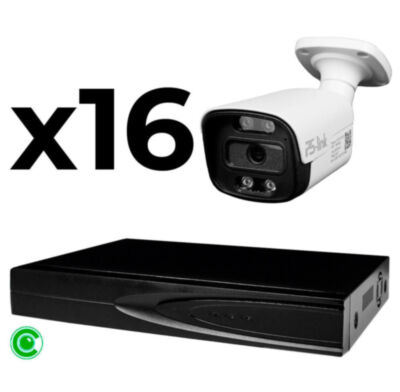 Комплект видеонаблюдения IP 8Мп KIT-C816IP-ST 16 камер для улицы, умная аналитика, детекция человека, детекция автомобиля, область вторжения Флагманский комплект IP-видеонаблюдения  KIT-C816IP-ST - это профессиональное решение для тотальной защиты крупных объектов с бескомпромиссными требованиями к качеству изображения и интеллектуальной аналитике: промышленных объектов, режимных территорий, логистических центров, аэропортов, стадионов и других объектов повышенной ответственности.