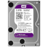 Жесткий диск HDD 3.5 Western Digital Purple SATA 2Тб внутренний (восстановленный)