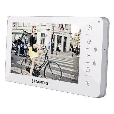 Видеодомофон Tantos Amelie White Монитор: цветной сенсорный;
Диагональ:  7"
Разрешение экрана: 480x234;
Возможность подключить: 2 выз. панели, 2 вх. для видеокамер, до 4мониторов в параллель