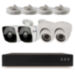 Комплект видеонаблюдения IP Ps-Link KIT-B504IP-POE / 5Мп / 4 камеры / питание POE - Комплект видеонаблюдения IP Ps-Link KIT-B504IP-POE / 5Мп / 4 камеры / питание POE
