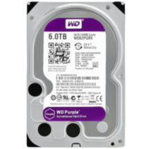 Жесткий диск HDD 3.5 Western Digital Purple SATA 6Тб внутренний (восстановленный)