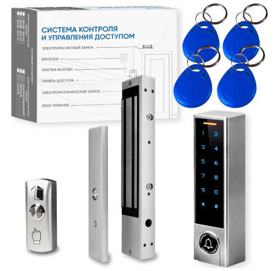 Комплект СКУД Undino KIT-ACP501EM-280 эл. магнитный замок 280кг, RFID, WIFI Готовый комплект СКУД Undino KIT-ACP501EM-280 — это сбалансированное решение для организации умного контроля доступа с расширенными возможностями удалённого управления и надёжным запиранием дверей средней и высокой массы.