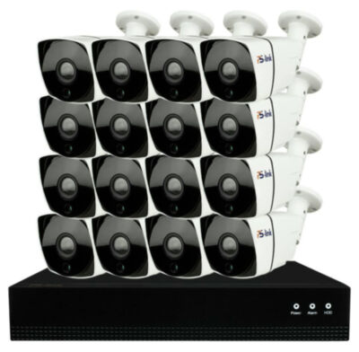 Комплект видеонаблюдения IP Ps-Link KIT-C816IP-POE / 8Мп / 16 камер / питание POE 